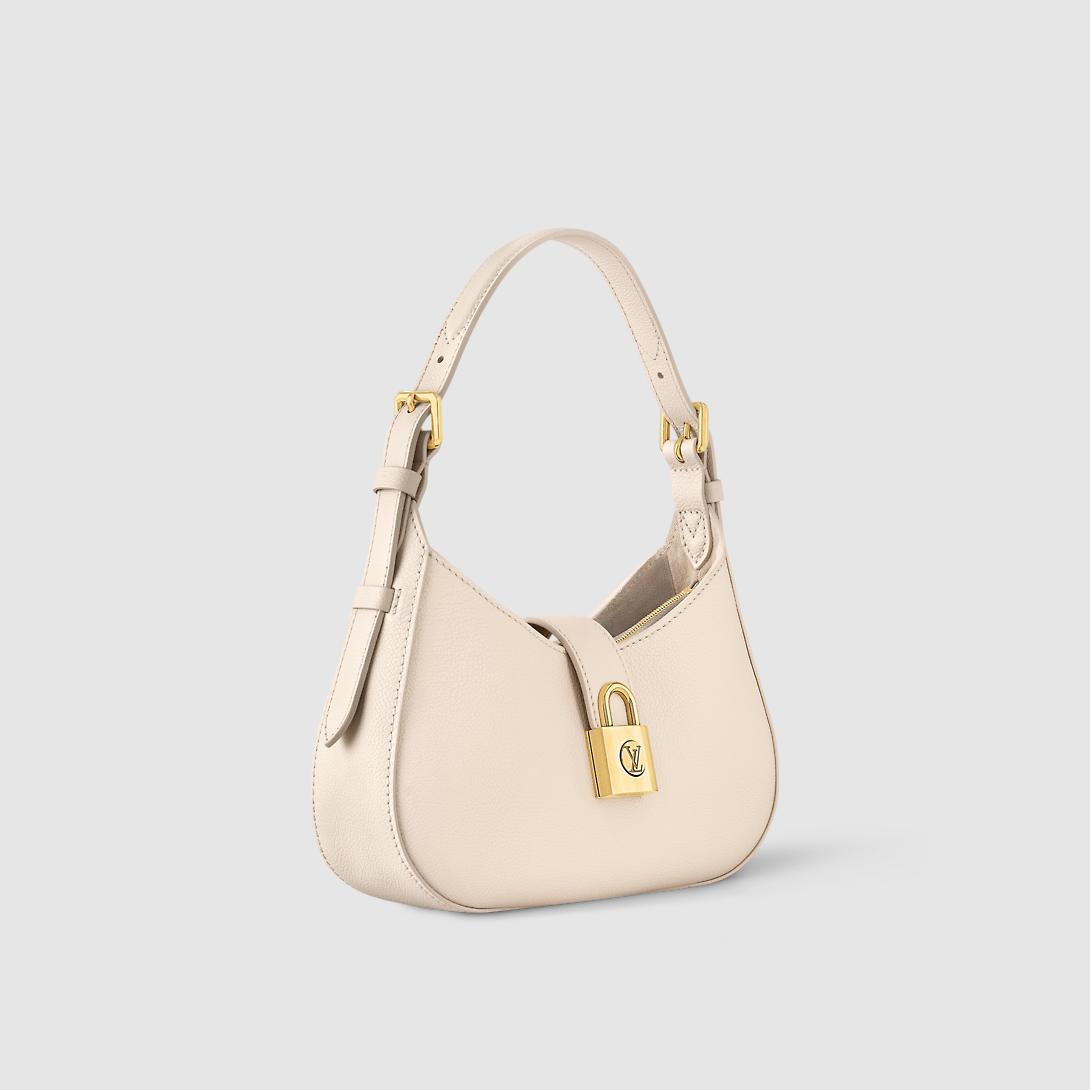 Túi Louis Vuitton Low Key Shoulder Bag H31 Nữ Be